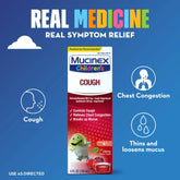 Mucinex Children's Cough Medicine, Liquid Cough Suppressant & Expectorant for Kids, Cherry Flavor, 4 fl oz